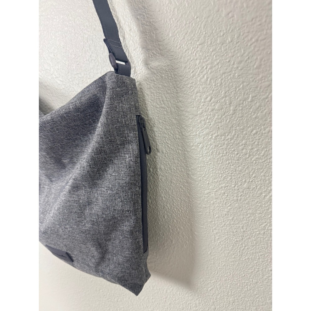 Vera Bradley ReActive Hipster Crossbody Bag Gray Heathered Recycled Polyester - Picture 6 of 9